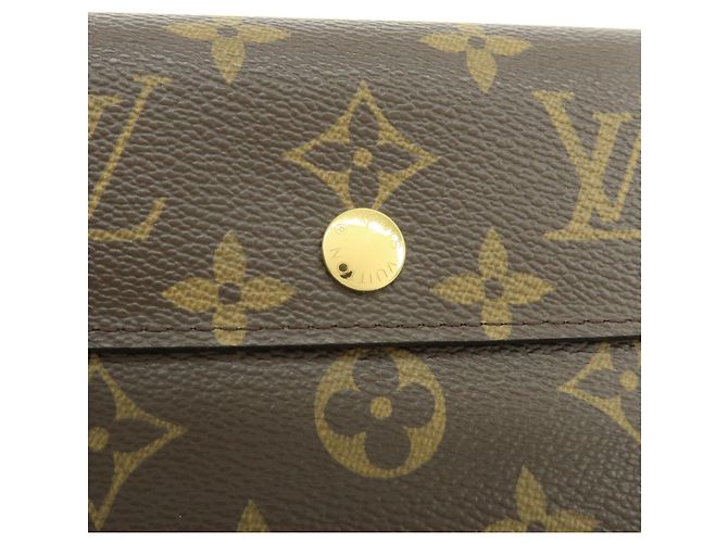 Louis Vuitton Monogram Portefeuille Alexandra Wallet Brown M60047 - vista 14
