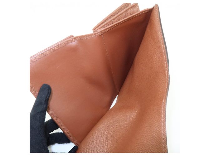 Louis Vuitton Monogram Portefeuille Alexandra Wallet Brown M60047 - vista 17