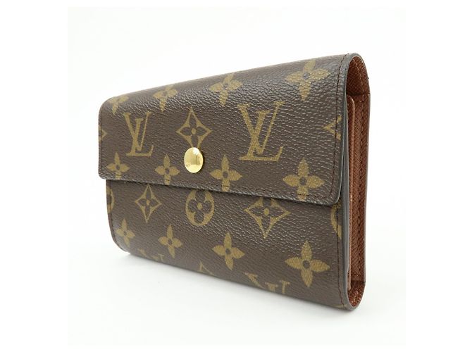Louis Vuitton Monogram Portefeuille Alexandra Wallet Brown M60047 - vista 3