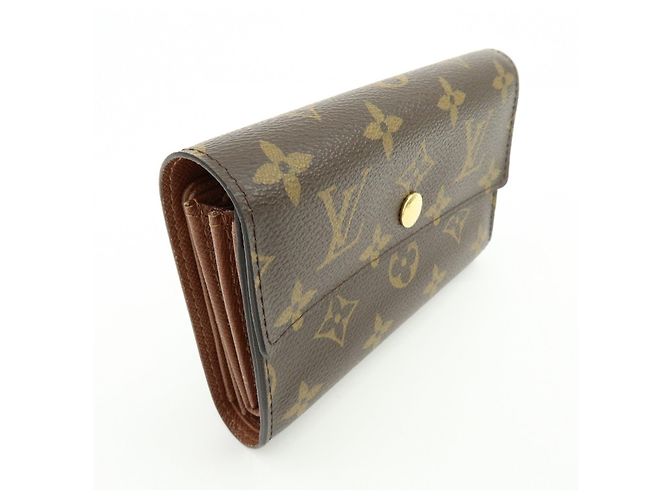 Louis Vuitton Monogram Portefeuille Alexandra Wallet Brown M60047 - vista 4