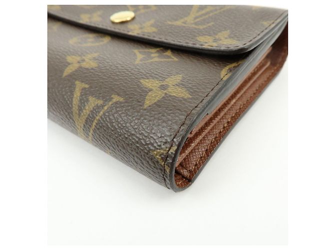 Louis Vuitton Monogram Portefeuille Alexandra Wallet Brown M60047 - vista 7