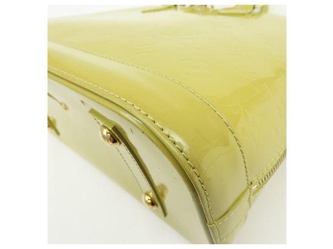 Louis Vuitton Monogram Vernis Alma PM Hand Bag Vert Impression M91615 - vista 14