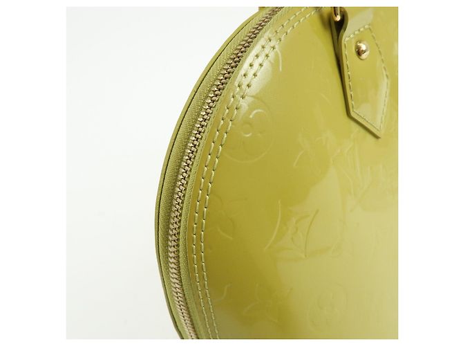 Louis Vuitton Monogram Vernis Alma PM Hand Bag Vert Impression M91615 - vista 16
