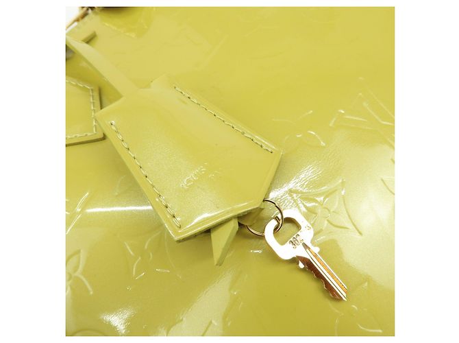 Louis Vuitton Monogram Vernis Alma PM Hand Bag Vert Impression M91615 - vista 18
