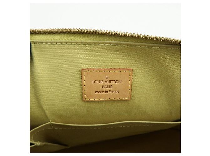 Louis Vuitton Monogram Vernis Alma PM Hand Bag Vert Impression M91615 - vista 22