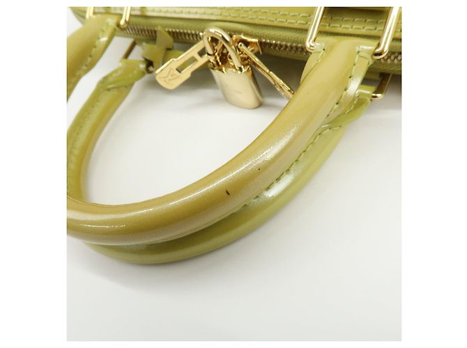 Louis Vuitton Monogram Vernis Alma PM Hand Bag Vert Impression M91615 - vista 9