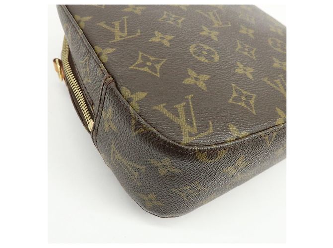 Louis Vuitton Monogram Spontini 2Way Shoulder Bag Hand Bag Brown M47500 - vista 11