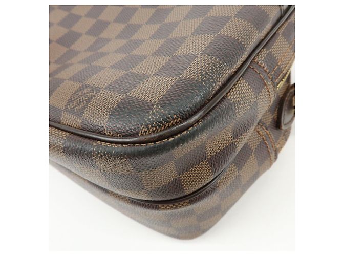 Louis Vuitton Damier Ebene Reporter PM SPO Borsa a Tracolla Marrone M45253 - vista 14