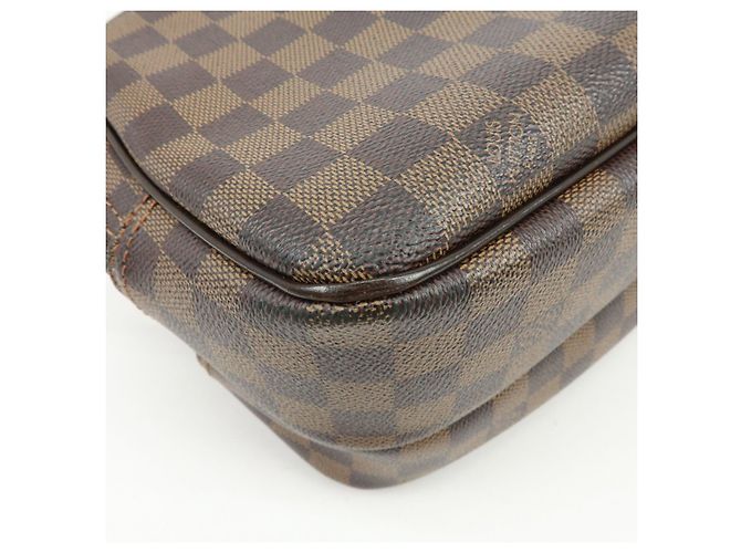 Louis Vuitton Damier Ebene Reporter PM SPO Borsa a Tracolla Marrone M45253 - vista 15