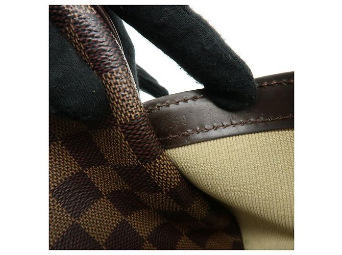 Louis Vuitton Damier Ebene Reporter PM SPO Borsa a Tracolla Marrone M45253 - vista 23