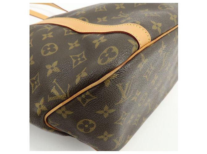 Louis Vuitton Monogram Sac Shopping Canvas Shoulder Bag Brown M51108 - vista 13