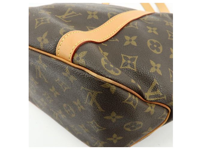 Louis Vuitton Monogram Sac Shopping Canvas Shoulder Bag Brown M51108 - vista 15