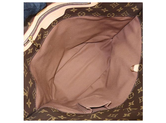 Louis Vuitton Monogram Sac Shopping Canvas Shoulder Bag Brown M51108 - vista 20