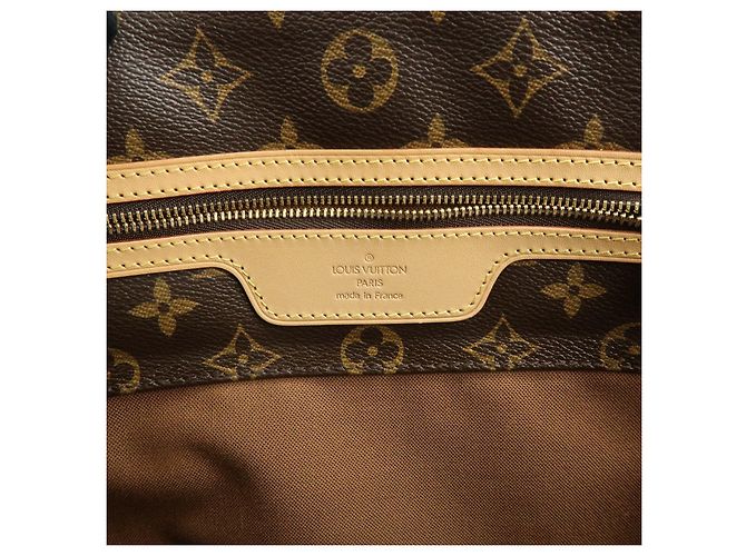 Louis Vuitton Monogram Sac Shopping Canvas Shoulder Bag Brown M51108 - vista 22