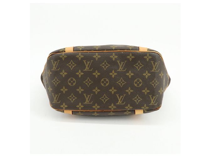 Louis Vuitton Monogram Sac Shopping Canvas Shoulder Bag Brown M51108 - vista 5