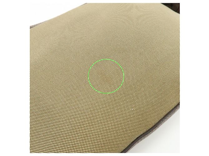 Borsa a tracolla e a spalla in pelle Jacquard con logo PRADA Marrone - vista 13
