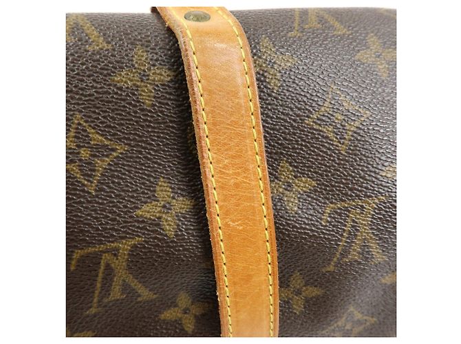 Louis Vuitton Monogram Saumur 30 Canvas Shoulder Bag Brown M42256 - vista 14