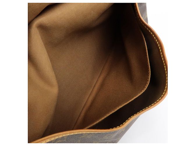 Louis Vuitton Monogram Saumur 30 Canvas Shoulder Bag Brown M42256 - vista 22