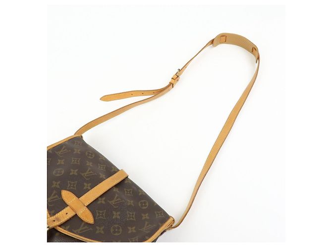 Louis Vuitton Monogram Saumur 30 Canvas Shoulder Bag Brown M42256 - vista 6