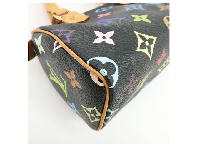 Louis Vuitton Monogram Multicolor Mini Speedy Mini Bag Noir M92644 - vista 12
