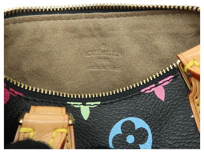 Louis Vuitton Monogram Multicolor Mini Speedy Mini Bag Noir M92644 - vista 22
