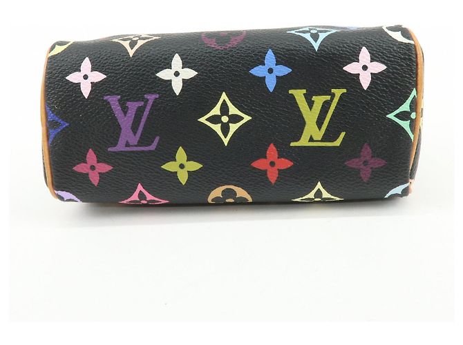 Louis Vuitton Monogram Multicolor Mini Speedy Mini Bag Noir M92644 - vista 5