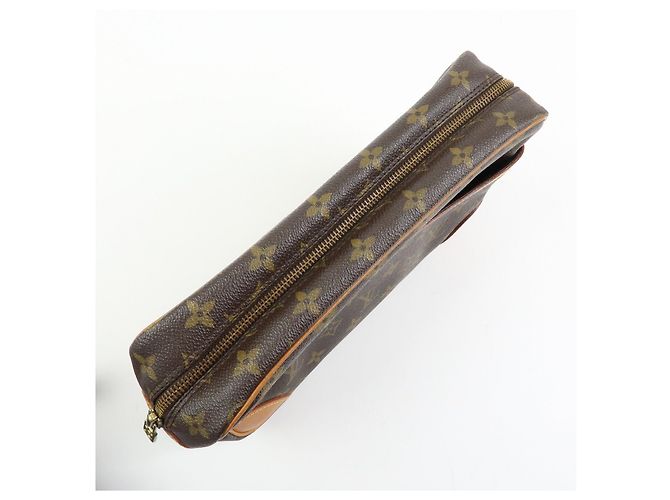 Louis Vuitton Monogram Compiegne 28 Pochette Clutch Brown M51845 - vista 12