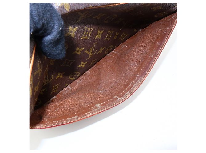 Louis Vuitton Monogram Compiegne 28 Pochette Clutch Brown M51845 - vista 14