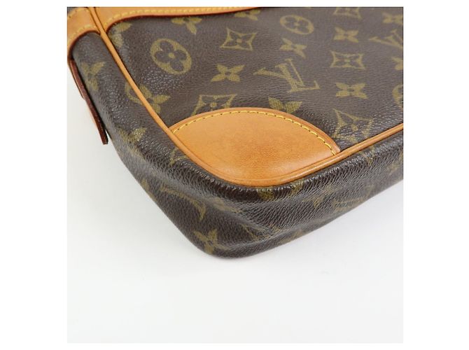 Louis Vuitton Monogram Compiegne 28 Pochette Clutch Brown M51845 - vista 6