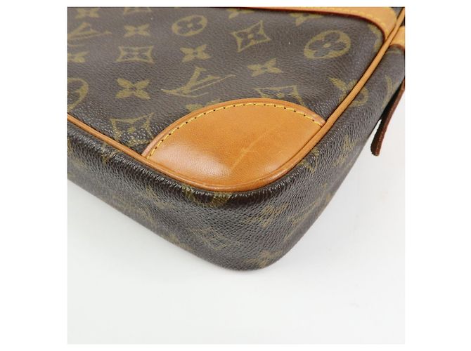 Louis Vuitton Monogram Compiegne 28 Pochette Clutch Brown M51845 - vista 7