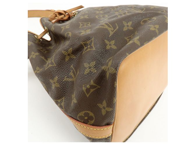 Borsa a tracolla Louis Vuitton Monogram Petit Noe Brown M42226 - vista 11