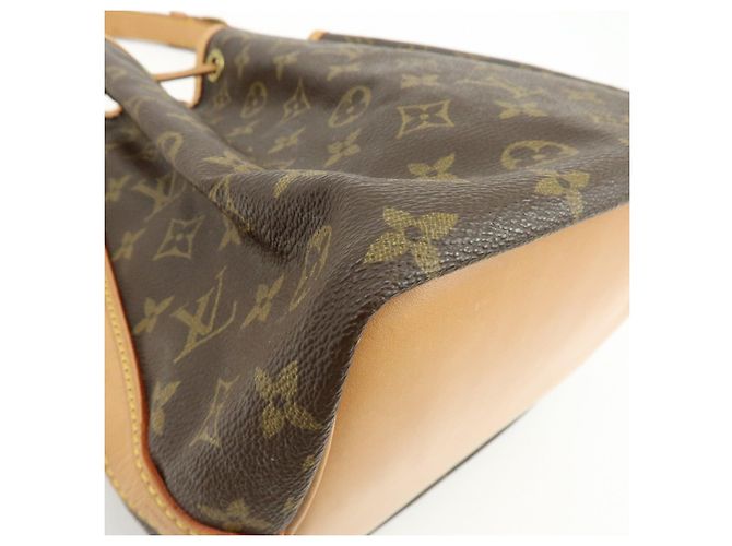 Borsa a tracolla Louis Vuitton Monogram Petit Noe Brown M42226 - vista 13