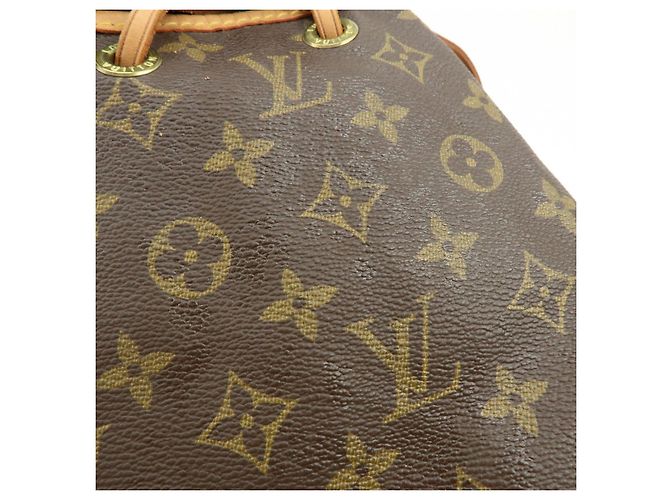 Borsa a tracolla Louis Vuitton Monogram Petit Noe Brown M42226 - vista 18