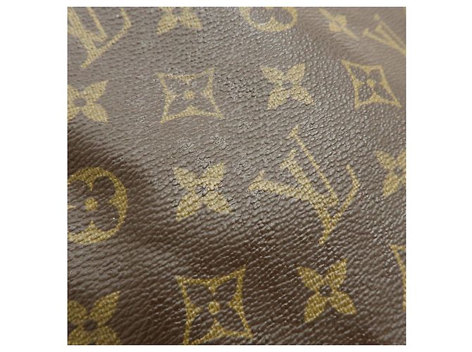 Borsa a tracolla Louis Vuitton Monogram Petit Noe Brown M42226 - vista 19