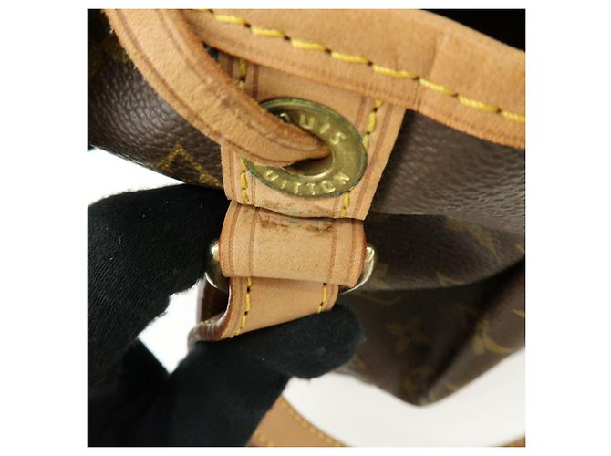 Borsa a tracolla Louis Vuitton Monogram Petit Noe Brown M42226 - vista 24
