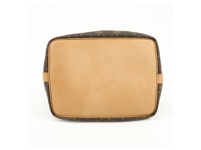 Borsa a tracolla Louis Vuitton Monogram Petit Noe Brown M42226 - vista 5