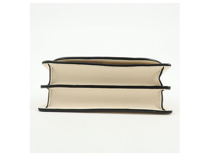 Borsa a spalla e crossbody in pelle VALENTINO V Logo Ivory - vista 5