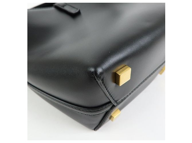 Autre Marque SAINT LAURENT PARIS Cassandra LE 37 Mini Borsa a Secchiello 2WAY in pelle di vitello - vista 13
