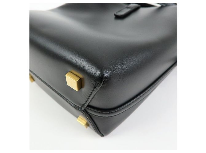 Autre Marque SAINT LAURENT PARIS Cassandra LE 37 Mini Borsa a Secchiello 2WAY in pelle di vitello - vista 14