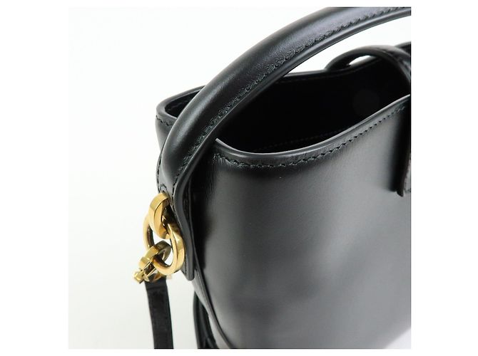 Autre Marque SAINT LAURENT PARIS Cassandra LE 37 Mini Borsa a Secchiello 2WAY in pelle di vitello - vista 17