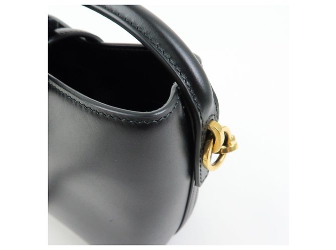 Autre Marque SAINT LAURENT PARIS Cassandra LE 37 Mini Borsa a Secchiello 2WAY in pelle di vitello - vista 18