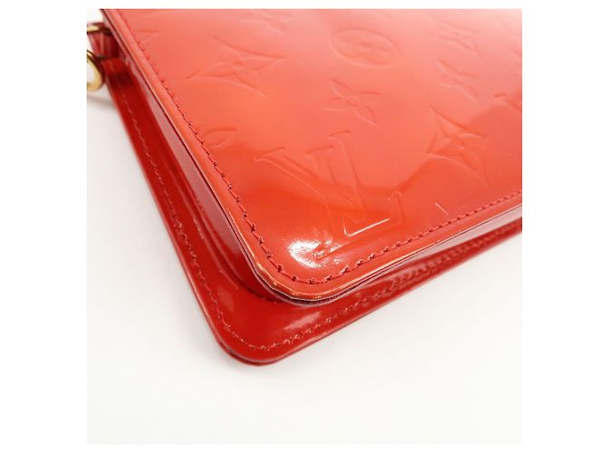 Louis Vuitton Monogram Vernis Lexington Accessoires Pouch Rouge M91132 - vista 11