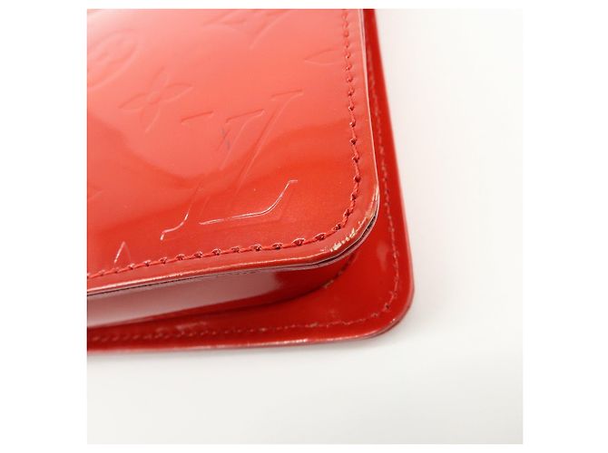 Louis Vuitton Monogram Vernis Lexington Accessoires Pouch Rouge M91132 - vista 14