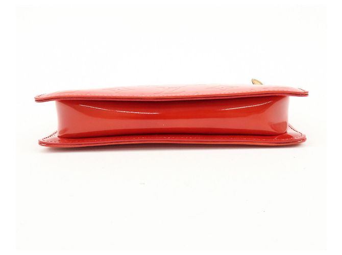 Louis Vuitton Monogram Vernis Lexington Accessoires Pouch Rouge M91132 - vista 5
