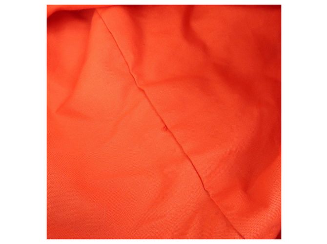 Hermès HERMES Cabas Drapeaux Au Vent Bolso de Playa de Algodón Tote Bag Rosa Rojo Blanco - vista 22