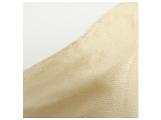 Sciarpa CHANEL COCO Mark 100% seta Motivo Gioielli Beige Multicolor - vista 11