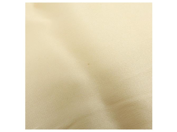 Sciarpa CHANEL COCO Mark 100% seta Motivo Gioielli Beige Multicolor - vista 9