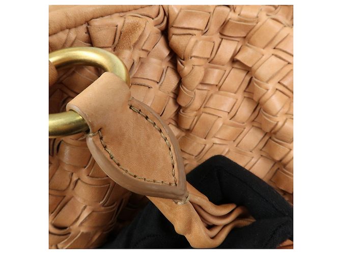 Borsa a tracolla e borsa a mano MIU MIU in pelle Blaid Marrone - vista 10