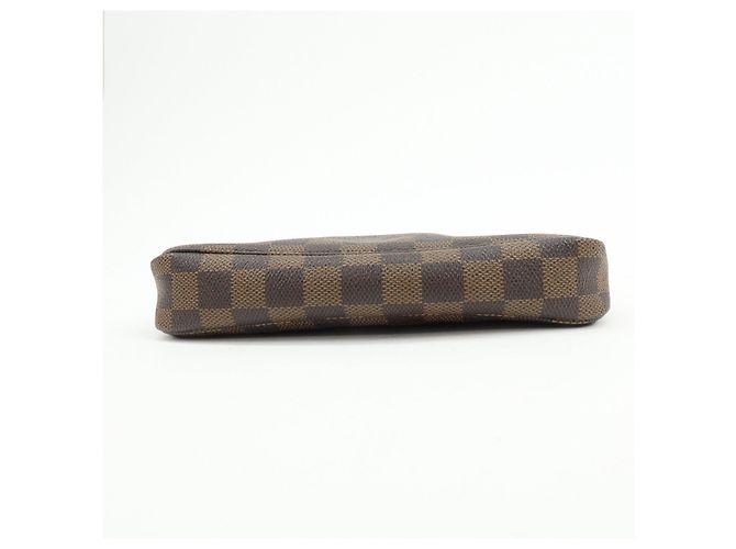 Louis Vuitton Damier Ebene Pochette Accessoires Hand Bag Brown N51985 - vista 5