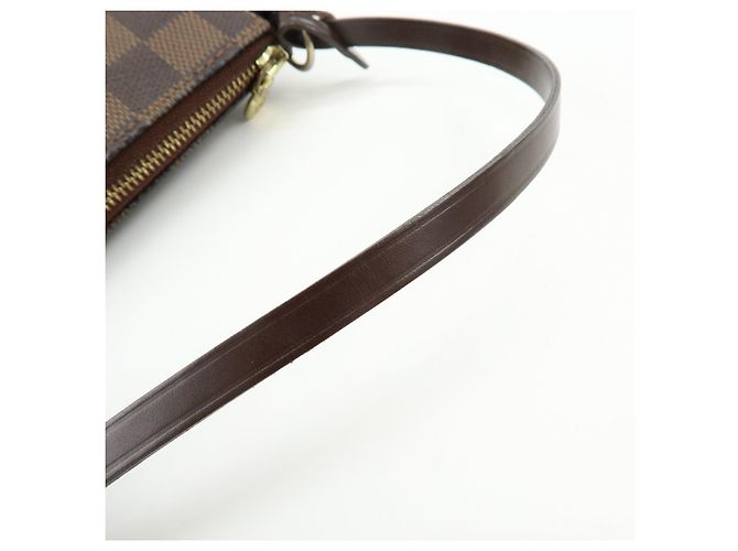Louis Vuitton Damier Ebene Pochette Accessoires Hand Bag Brown N51985 - vista 7
